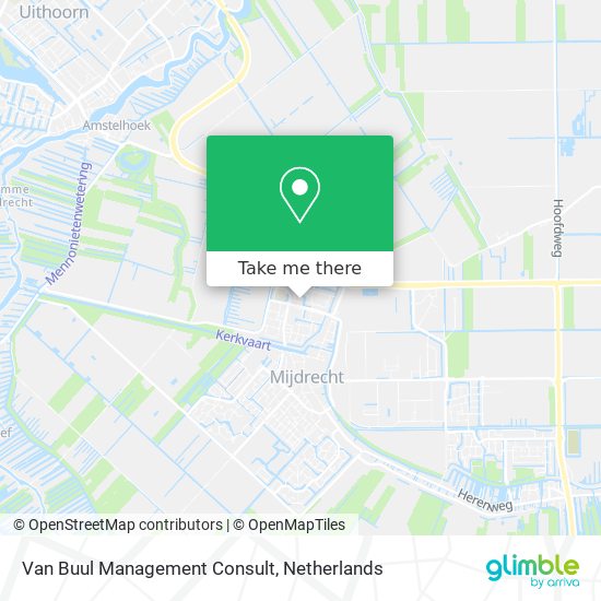 Van Buul Management Consult map