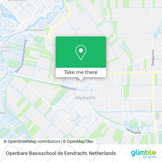 Openbare Basisschool de Eendracht map