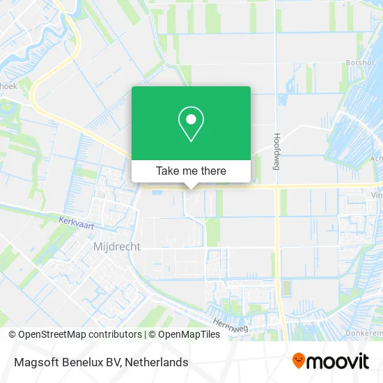 Magsoft Benelux BV map