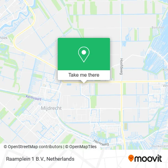 Raamplein 1 B.V. map
