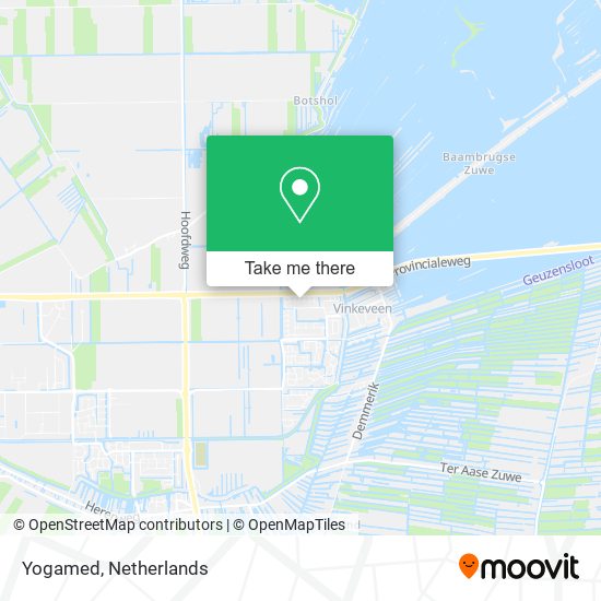 Yogamed map