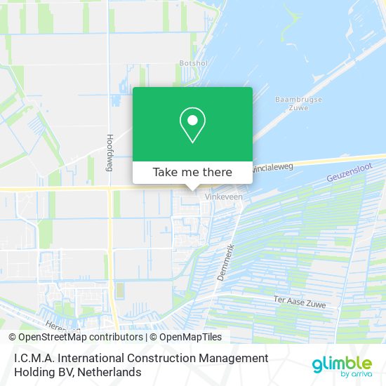 I.C.M.A. International Construction Management Holding BV map