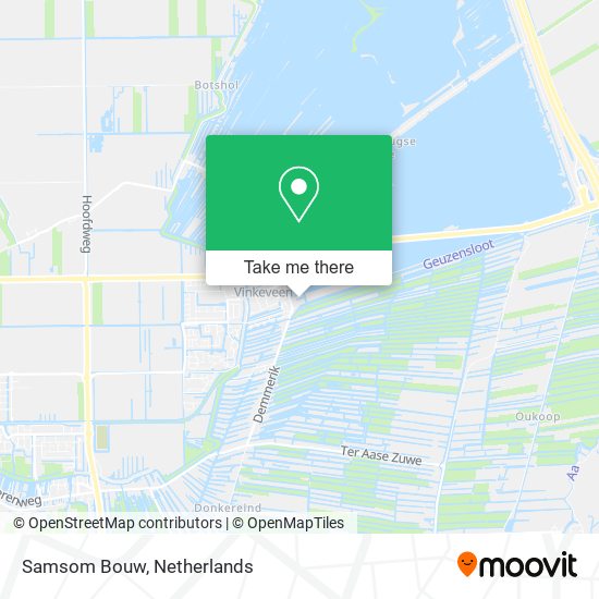 Samsom Bouw map