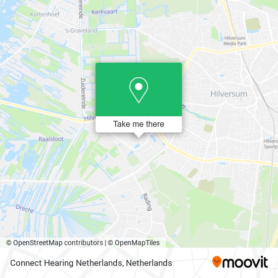 Connect Hearing Netherlands map