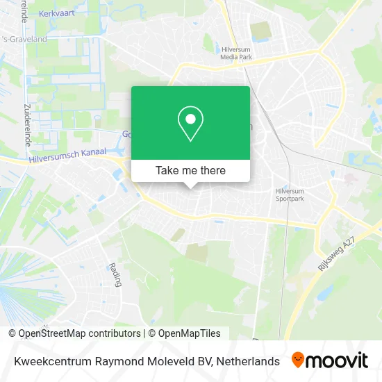 Kweekcentrum Raymond Moleveld BV map