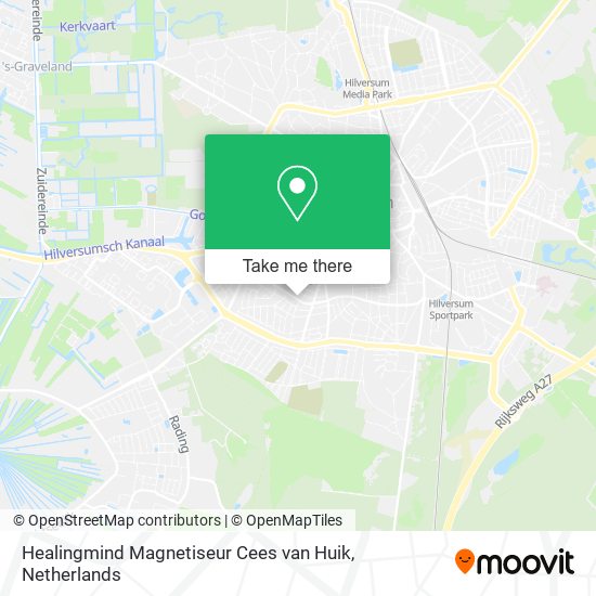 Healingmind Magnetiseur Cees van Huik map