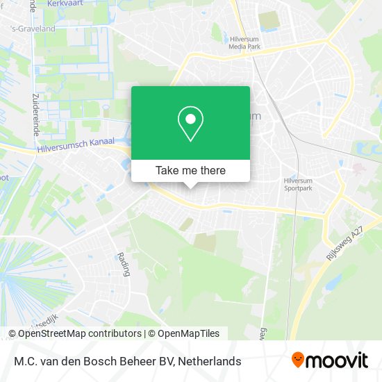 M.C. van den Bosch Beheer BV map