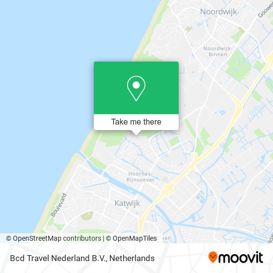 Bcd Travel Nederland B.V. map