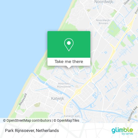 Park Rijnsoever map