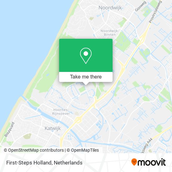 First-Steps Holland map