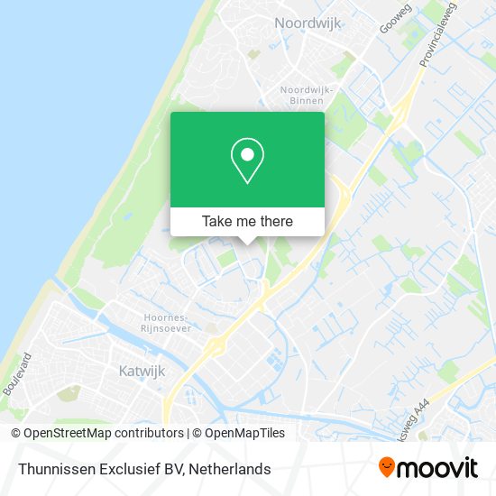 Thunnissen Exclusief BV map