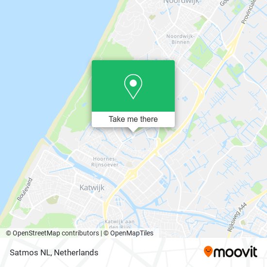 Satmos NL map