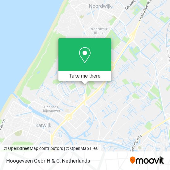 Hoogeveen Gebr H & C map
