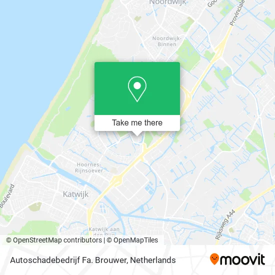 Autoschadebedrijf Fa. Brouwer map