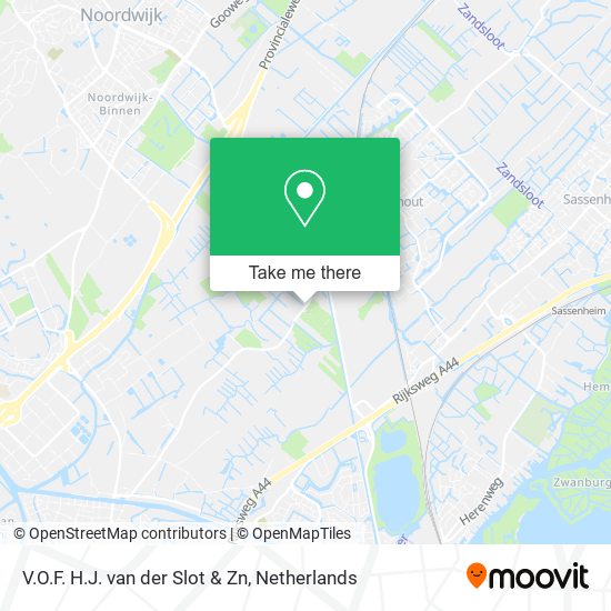 V.O.F. H.J. van der Slot & Zn map