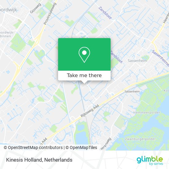 Kinesis Holland map