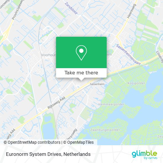 Euronorm System Drives map