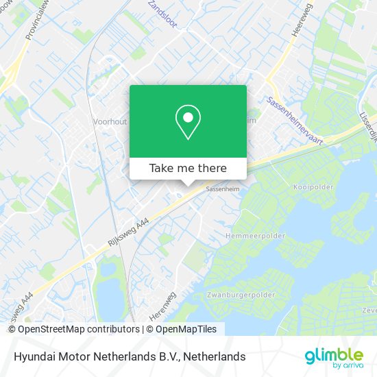 Hyundai Motor Netherlands B.V. Karte