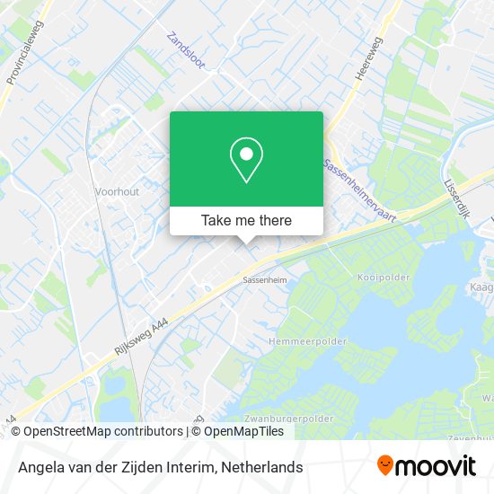 Angela van der Zijden Interim map