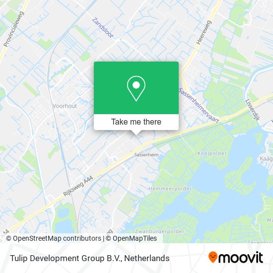 Tulip Development Group B.V. map