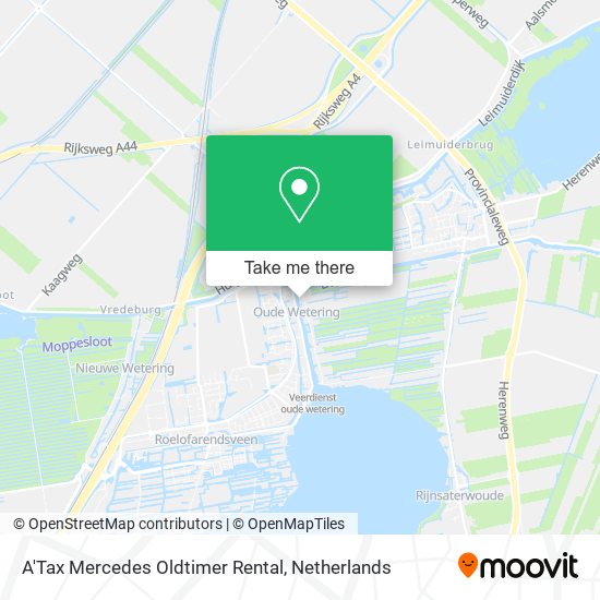 A'Tax Mercedes Oldtimer Rental map