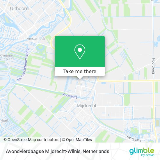 Avondvierdaagse Mijdrecht-Wilnis map