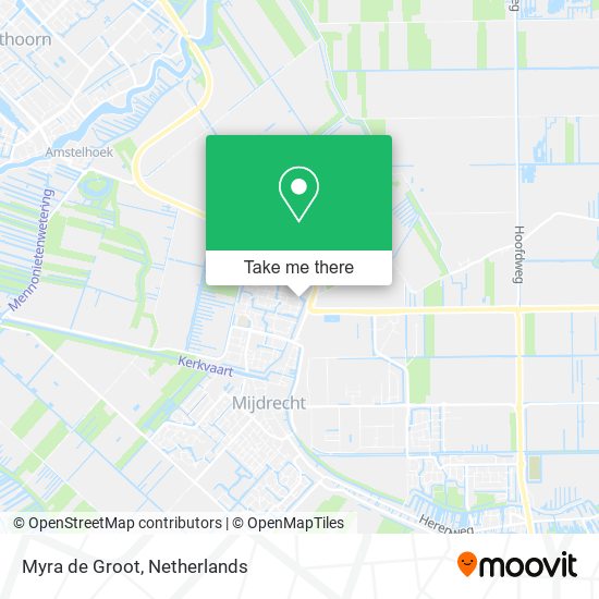 Myra de Groot map