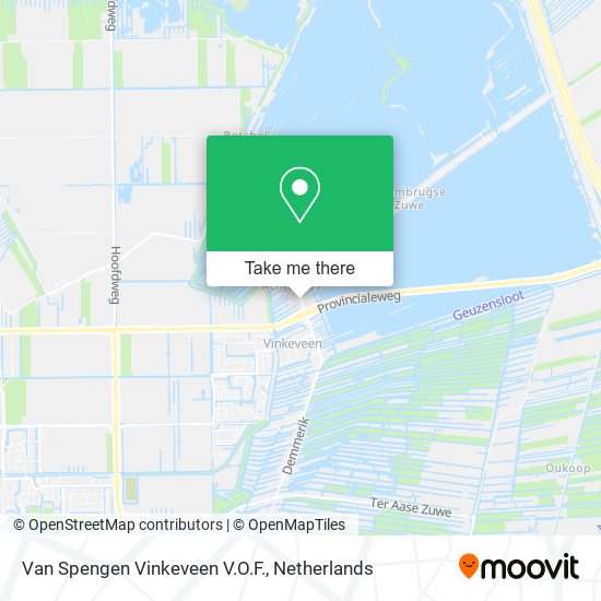 Van Spengen Vinkeveen V.O.F. map