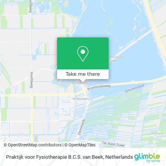 Praktijk voor Fysiotherapie B.C.S. van Beek map