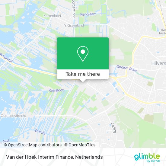 Van der Hoek Interim Finance map