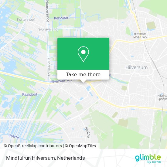 Mindfulrun Hilversum Karte