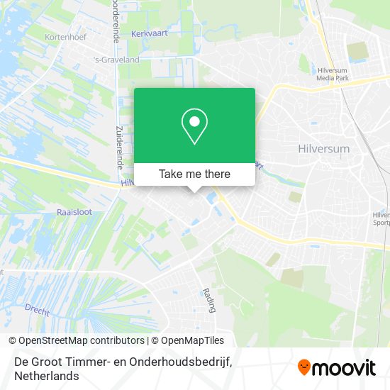 De Groot Timmer- en Onderhoudsbedrijf map