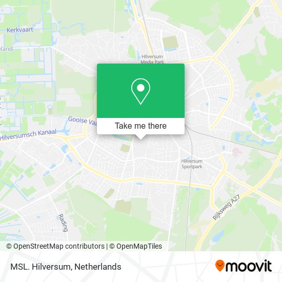 MSL. Hilversum map