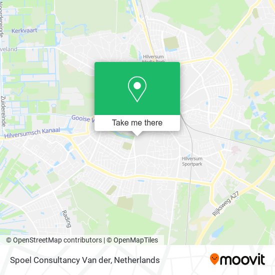 Spoel Consultancy Van der map