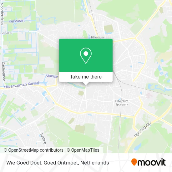 Wie Goed Doet, Goed Ontmoet Karte