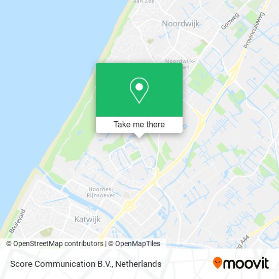 Score Communication B.V. map