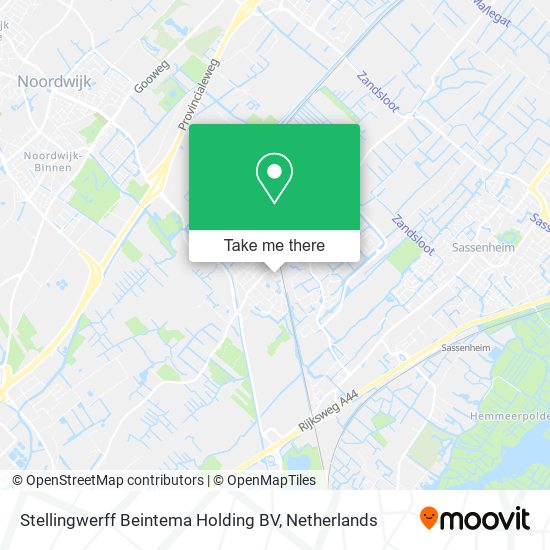 Stellingwerff Beintema Holding BV map