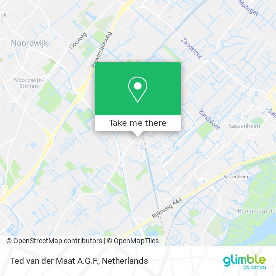 Ted van der Maat A.G.F. map