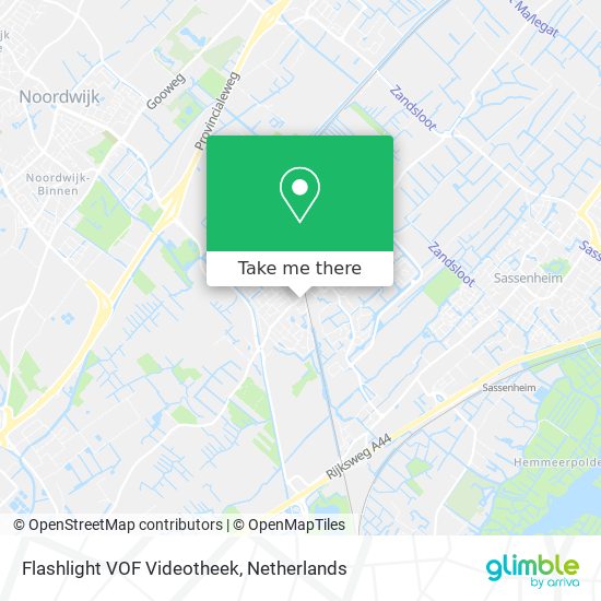 Flashlight VOF Videotheek map