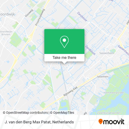 J. van den Berg Max Patat map