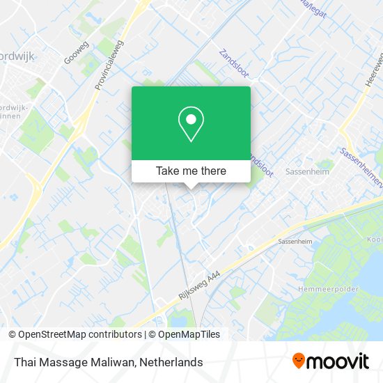 Thai Massage Maliwan map