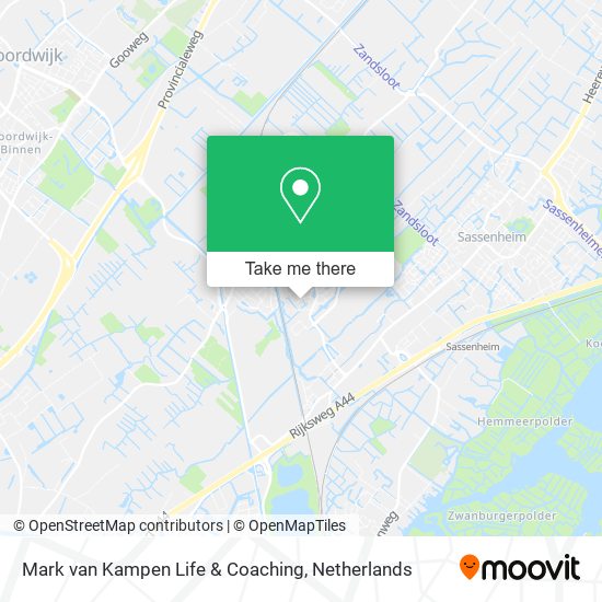 Mark van Kampen Life & Coaching Karte