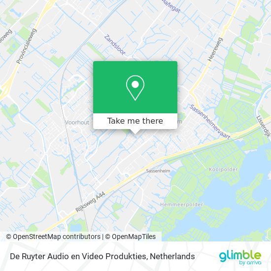 De Ruyter Audio en Video Produkties map