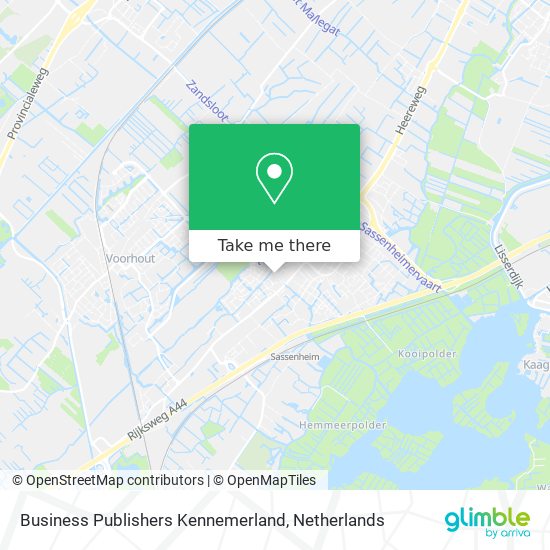 Business Publishers Kennemerland map