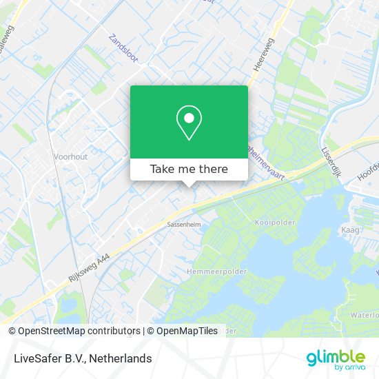 LiveSafer B.V. map