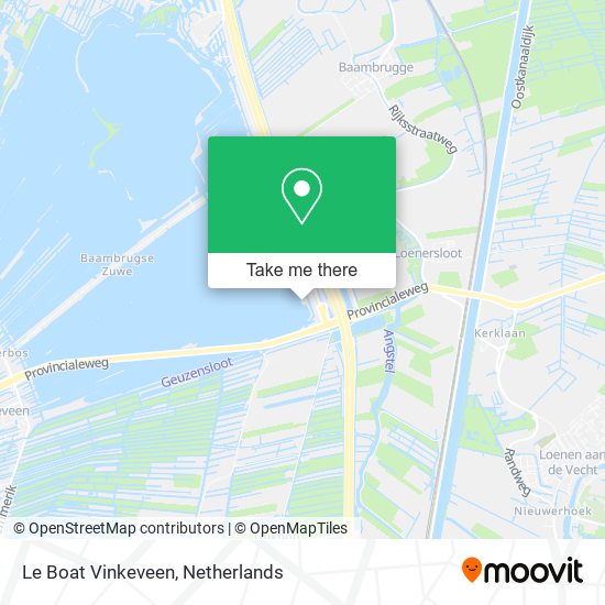 Le Boat Vinkeveen map