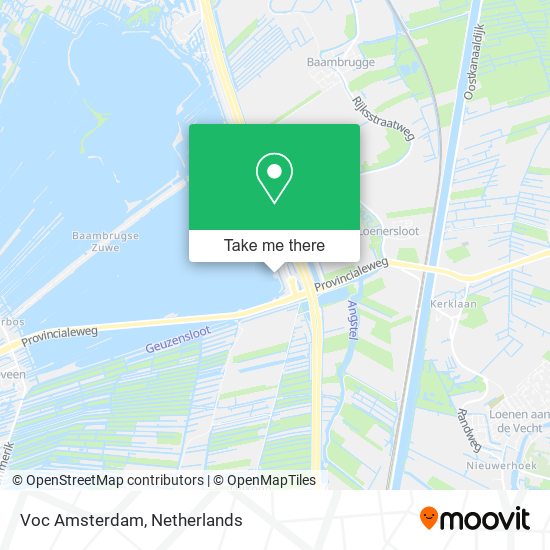 Voc Amsterdam map