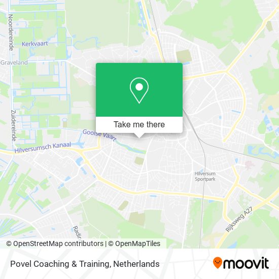 Povel Coaching & Training map