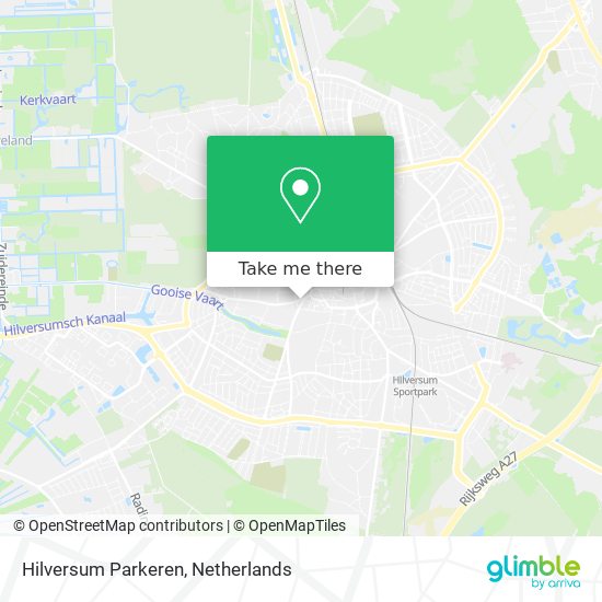 Hilversum Parkeren map