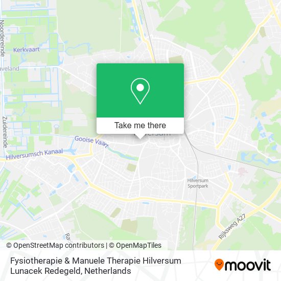 Fysiotherapie & Manuele Therapie Hilversum Lunacek Redegeld Karte